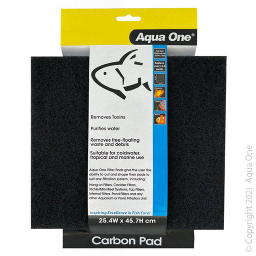 Aqua One Carbo Pad - Self Cut Filter Pad - Ocean Reefs Marine Aquariums