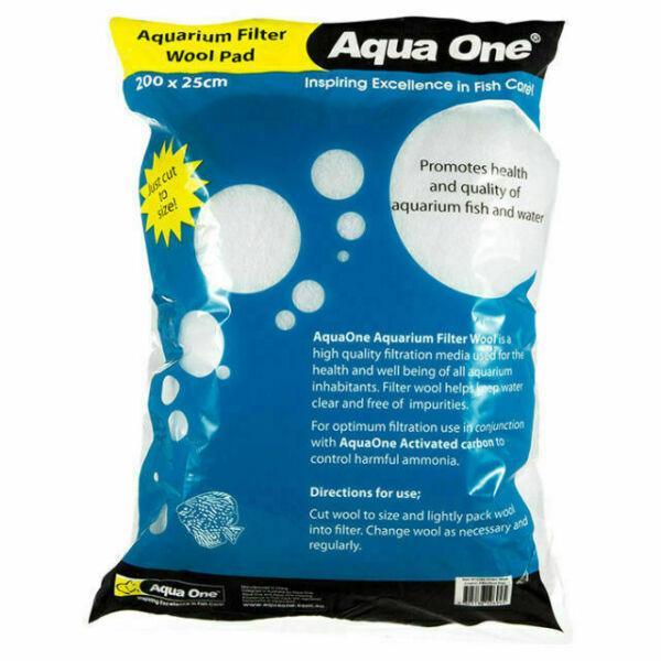 Aqua One Filter Wool Coarse 200cm x 25cm — Ocean Reefs Marine Aquariums