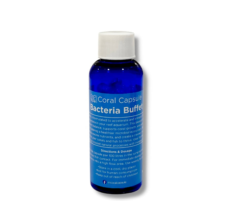 Coral Capsule Bacteria Buffet