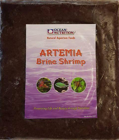 Ocean Nutrition Frozen Artemia Brine Shrimp Flat Pack - Ocean Reefs Marine Aquariums