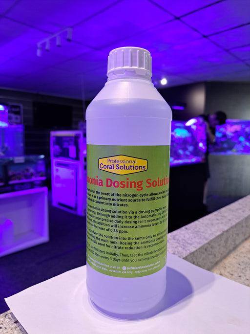 PCS Ammonia Dosing Solution - Ocean Reefs Marine Aquariums