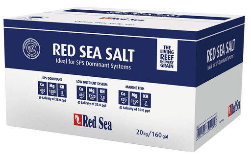 Red Sea Salt Refill Box 20kg - Ocean Reefs Marine Aquariums