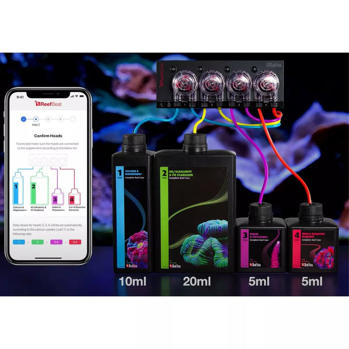 Red Sea Reef Care - 4 Part Complete Dosing System