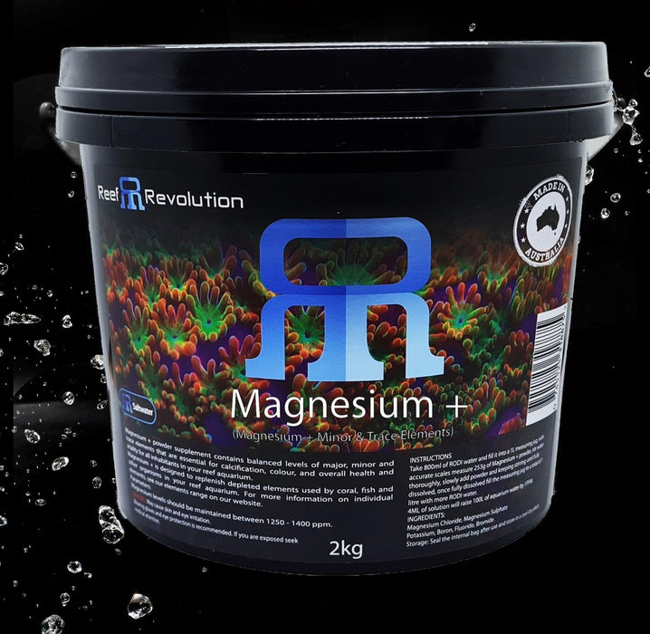 Reef Revolution Magnesium + Trace Powder - Ocean Reefs Marine Aquariums